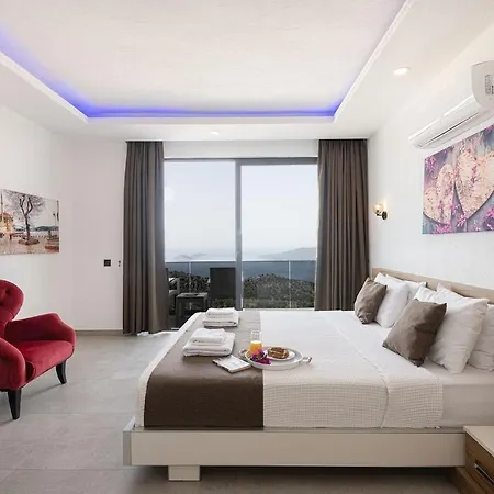 Upperhouse Kalkan - Private Sea View - Heated Indoor Pool - Kalkan