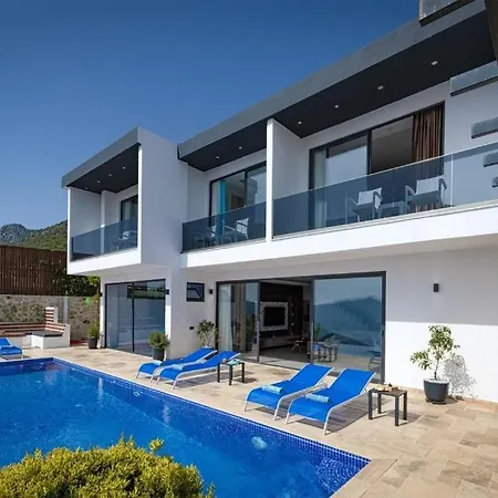 Upperhouse Kalkan - Private Sea View - Heated Indoor Pool - Kalkan * Kaș