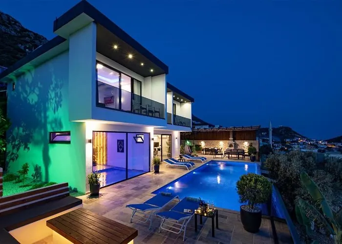 Upperhouse Kalkan - Private Sea View - Heated Indoor Pool - Kalkan * كاس