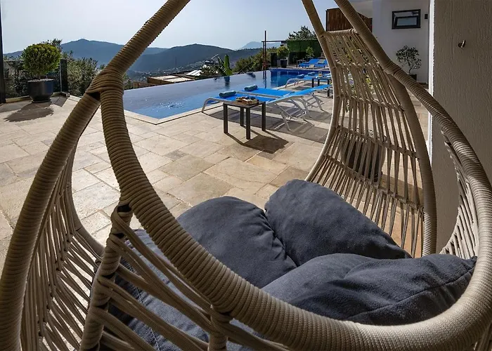 فيلة Upperhouse Kalkan - Private Sea View - Heated Indoor Pool - Kalkan *