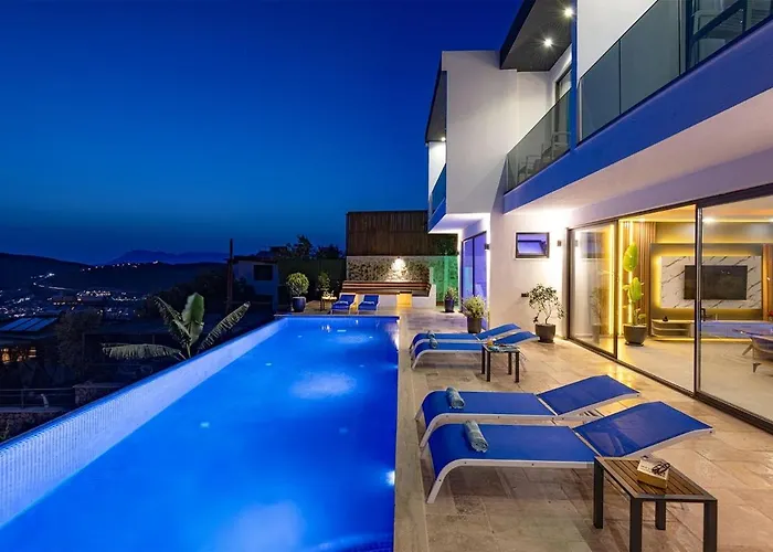 Upperhouse Kalkan - Private Sea View - Heated Indoor Pool - Kalkan * كاس