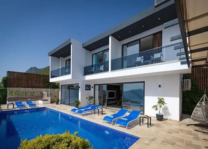 Upperhouse Kalkan - Private Sea View - Heated Indoor Pool - Kalkan * كاس