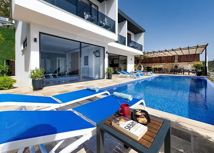 فيلة Upperhouse Kalkan - Private Sea View - Heated Indoor Pool - Kalkan