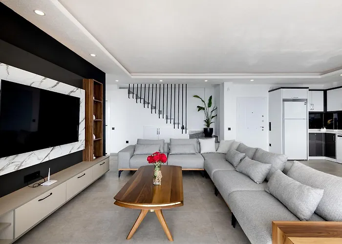 Upperhouse Kalkan - Private Sea View - Heated Indoor Pool - Kalkan فيلة كاس