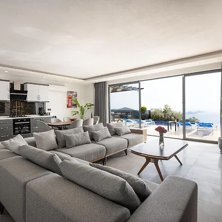 빌라 Upperhouse Kalkan - Private Sea View - Heated Indoor Pool - Kalkan